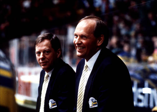 Ishockey, Tommy Sandlin, Sverige, Förbundskapten och Bengt