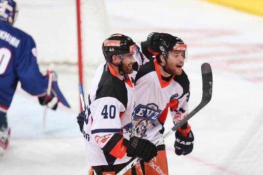Bläddra bland fler bilder av Ishockey, European Trophy, Adler Mannheim - EV Zug