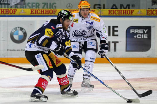 22.Sept.2012; Zug; Eishockey NLA - EV Zug - HC