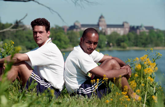 Jozo Matovac och Martin Dahlin