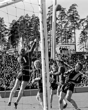 Hammarbys Ronnie Hellström, Sven Swärd och Björn