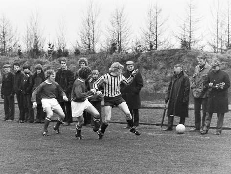 Göran Karlsson, IFK Hässleholm vid sidlinjen