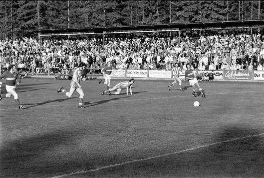 Fotboll, Hässleholms IF - IFK Göteborg