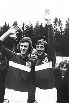 Mats Flink och Tommy Svensson, Hässleholm jublar