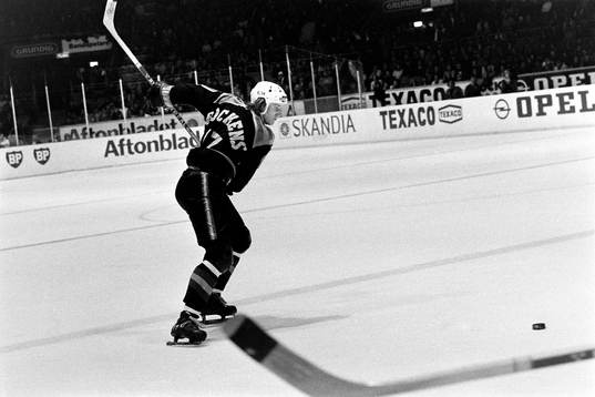 Börje Salming, Brynäs i skottagen