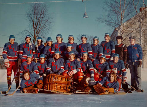 Lagbild av Kovlands IFs ishockeylag