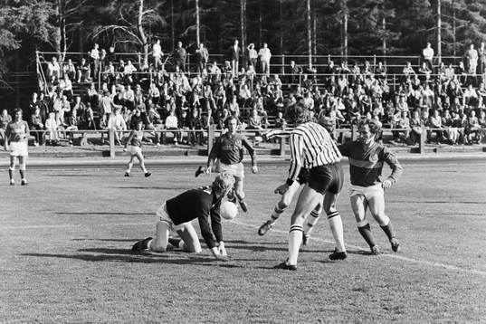 Claes Flink, målvakt i Hässleholm