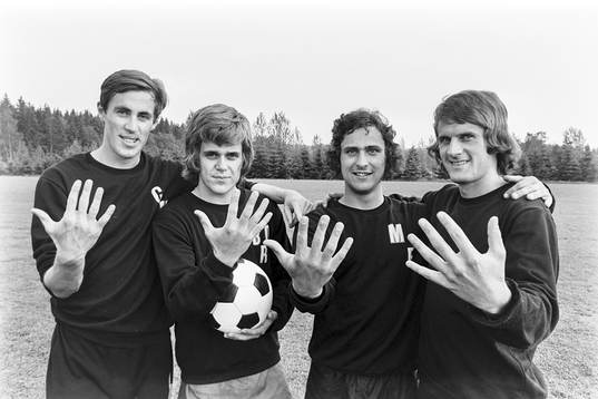Claes Melin, Bengt-Olof Rydell, Magnus Eek och Jerry Rosén