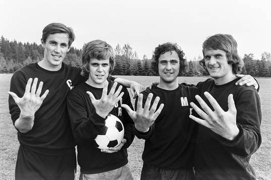 Claes Melin, Bengt-Olof Rydell, Magnus Eek och Jerry Rosén