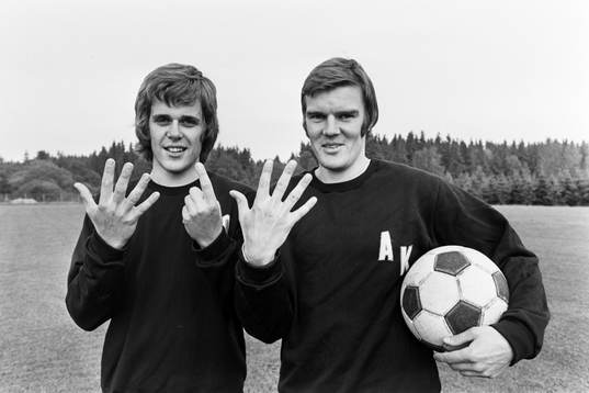 Bengt-Olof Rydell och Arnold Kroon