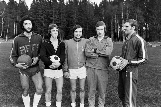 Fr. v Alf Jönsson, Mats Nordgren, Bengt Olsson, Mats Flink
