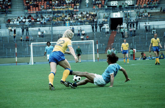 Fotboll, VM, Sverige - Bulgarien