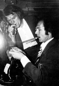 Sepp Maier och Franz Beckenbauer, västtyskland (Cigarr)