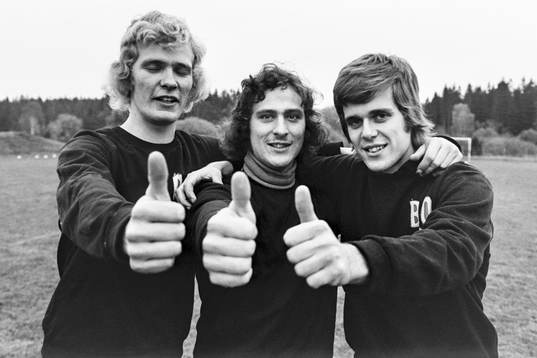 Dan Granqvist, Magnus Eek och Bengt-Olof Rydell,