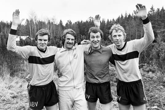 Arnold Kroon, Jerry Rosén, Lars Nordin, målvakt och
