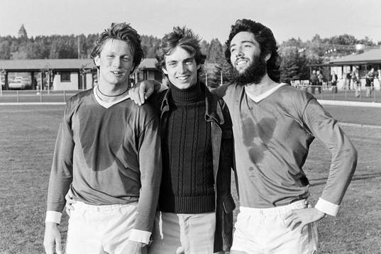 Seriesegrare Div 3. Lennart Larsson, Anders Jönsson och