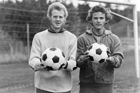Målvakterna Claes Flink och Bo Jönsson