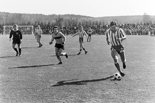 Fotboll, Div 2 södra, IFK Hässleholm - IFK Göteborg, 0-1