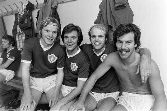Christer Johansson, Bo Andersson, Ulf Lantz och Rolf Käck,