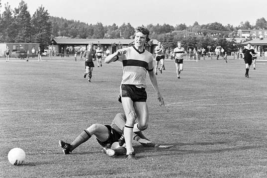 Lars Larsson, Hässleholm med bollen