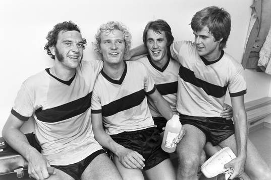 Bertil Arnesson, Dan Granqvist, Claes Melin och Bengt-Olof