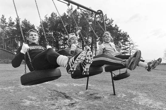 Bo Andersson, Jan-Ove Jansson, tränare och Sven-Bertil