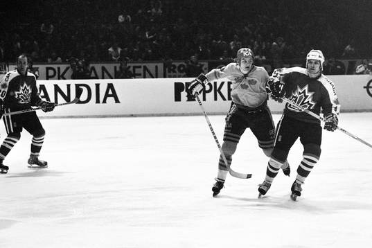 Ishockey, Sverige - Kanada