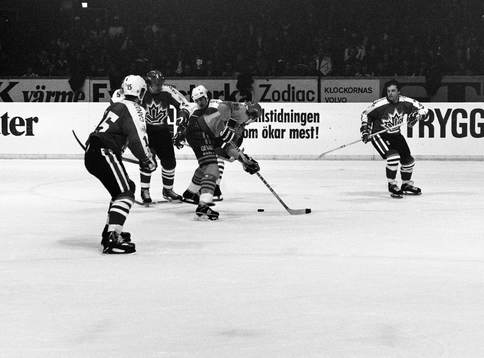 Ishockey, Sverige - Kanada