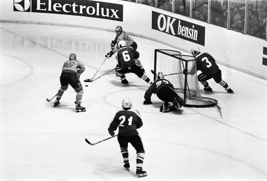 Ishockey, Sverige - Kanada