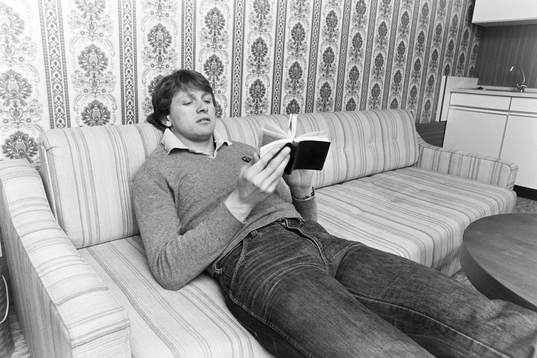Lennart Larsson slappar
