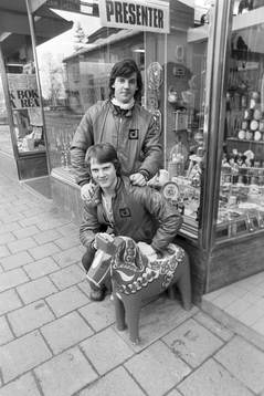 Stefan Hedlund och Peter Elander, nyförvärv i klubben