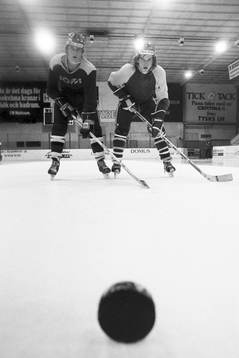 Peter Elander och Stefan Hedlund, nyförvärv i klubben