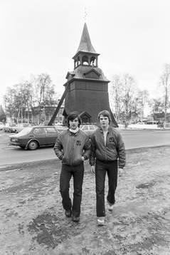 Stefan Hedlund och Peter Elander, nyförvärv i klubben