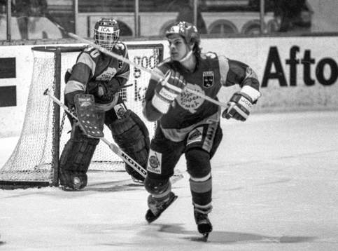 Mats Abrahamsson, målvakt i Björklöven