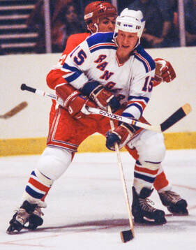 Anders Hedberg of New York Rangers
