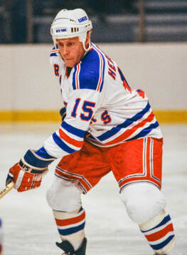 Anders Hedberg of New York Rangers