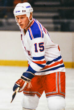 Anders Hedberg of New York Rangers