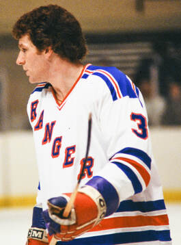 Barry Beck of New York Rangers