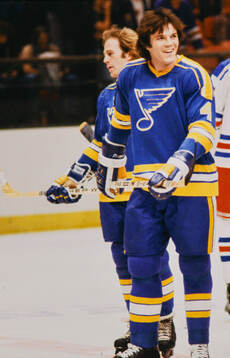 Bruce Affleck and Rod Seiling of St Louis Blues