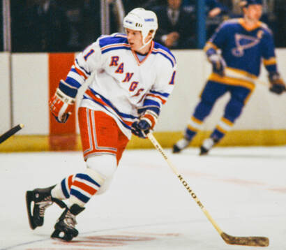 Ulf Nilsson of New York Rangers