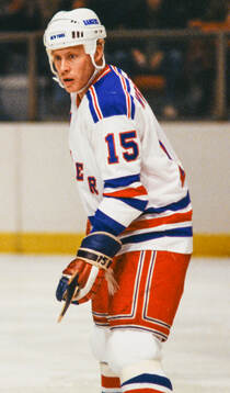 Anders Hedberg of New York Rangers