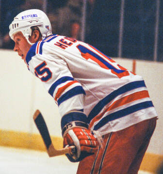 Anders Hedberg of New York Rangers