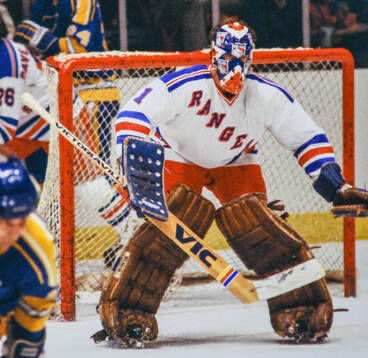 Goalkeeper Wayne Thomas of New York Rangers