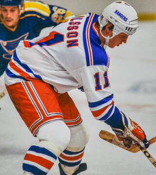 Ulf Nilsson of New York Rangers