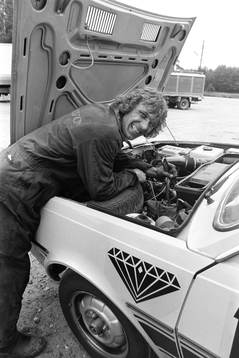 Flemming Pehrson, Mjällby, bilmekaniker