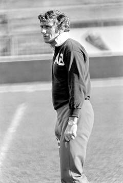 General Manager Tony Book at training