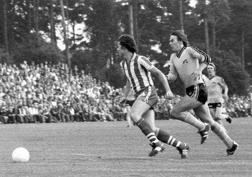 Glenn Hysén, Göteborg med bollen och Mats Thörnqvist,