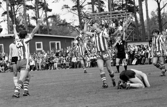 Olle Nordin och Tord Holmgren, Göteborg jublar
