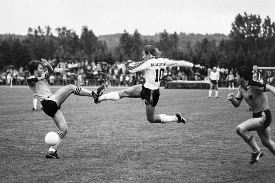 Mjällbys Bo Andersson på språng