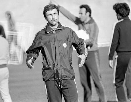 Hans Krankl at a training session